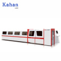 Kh Manual /Automatic Stainless Metal Steel Tube Pipe Fiber Laser Cutting Machine